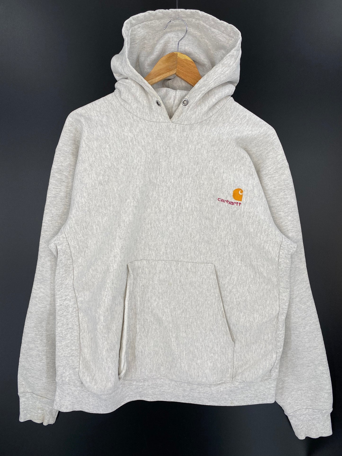 90’s Carhartt Size Approx. XL Vintage Hoodie Sweat-shirt / 7615