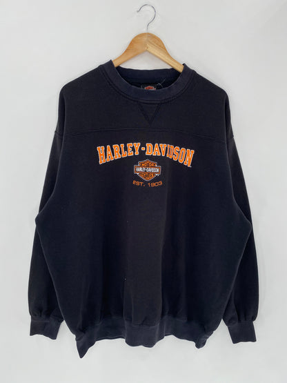 Vintage Harley Davidson Size Approx.XL Sweat-Shirt / 5540