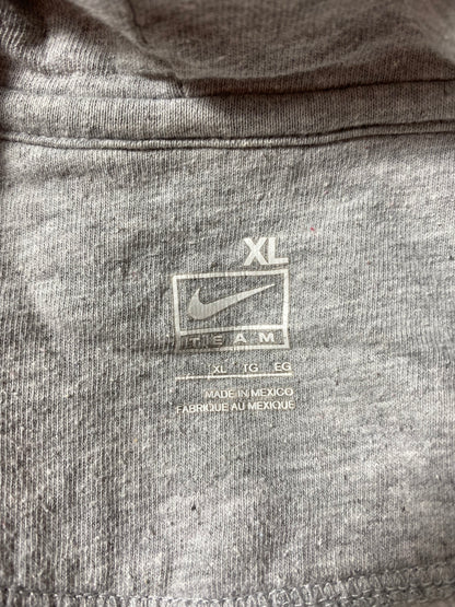 Vintage NIKE ILLINOIS Size XL Vintage Hoodie Sweat-Shirt / K3783