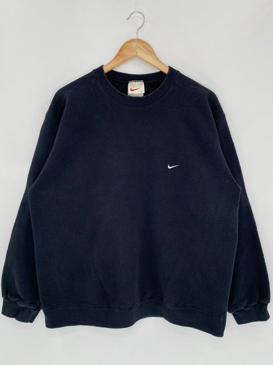 90’s NIKE Mini Swoosh Size L Vintage Sweat-Shirt / 5667