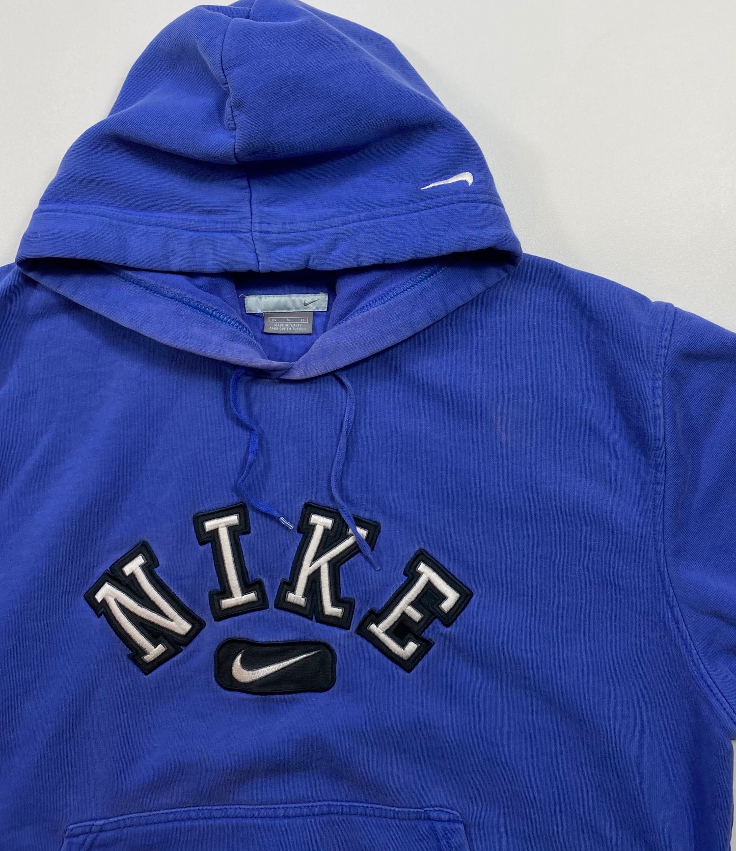00' NIKE Size XL Vintage Hoodie Sweat-shirt   / 5952