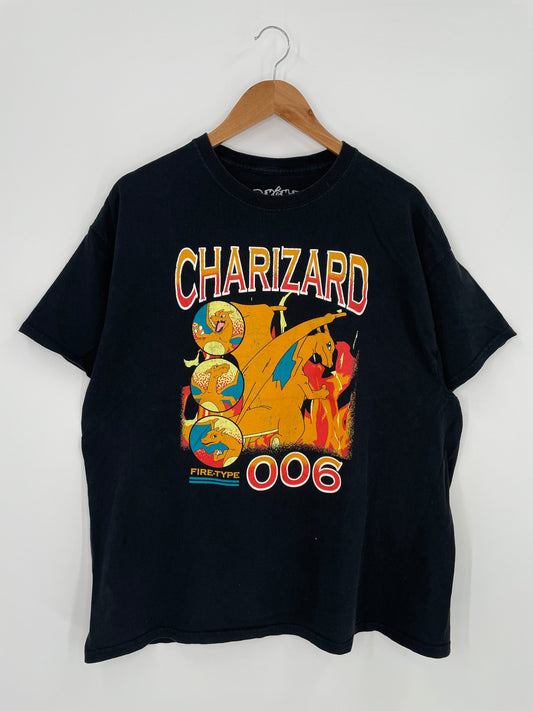 Vintage POKÉMON CHARIZARD Size XL T-Shirt / A2431