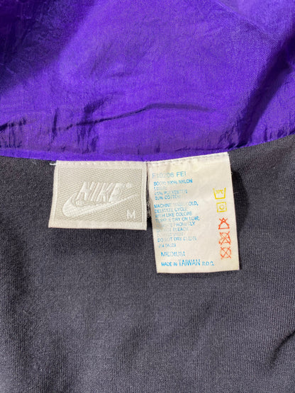90’s NIKE Silver Tag Size Ladies.M Vintage Nylon Jacket / A8537
