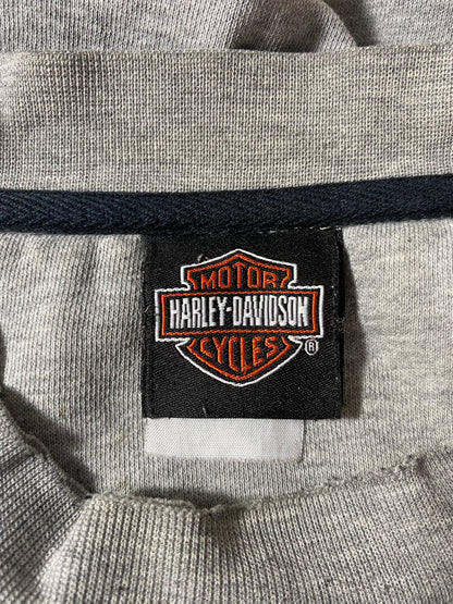 Vintage HARLEY DAVIDSON Size No tag (Approx.L) Sweat-Shirt / K4008