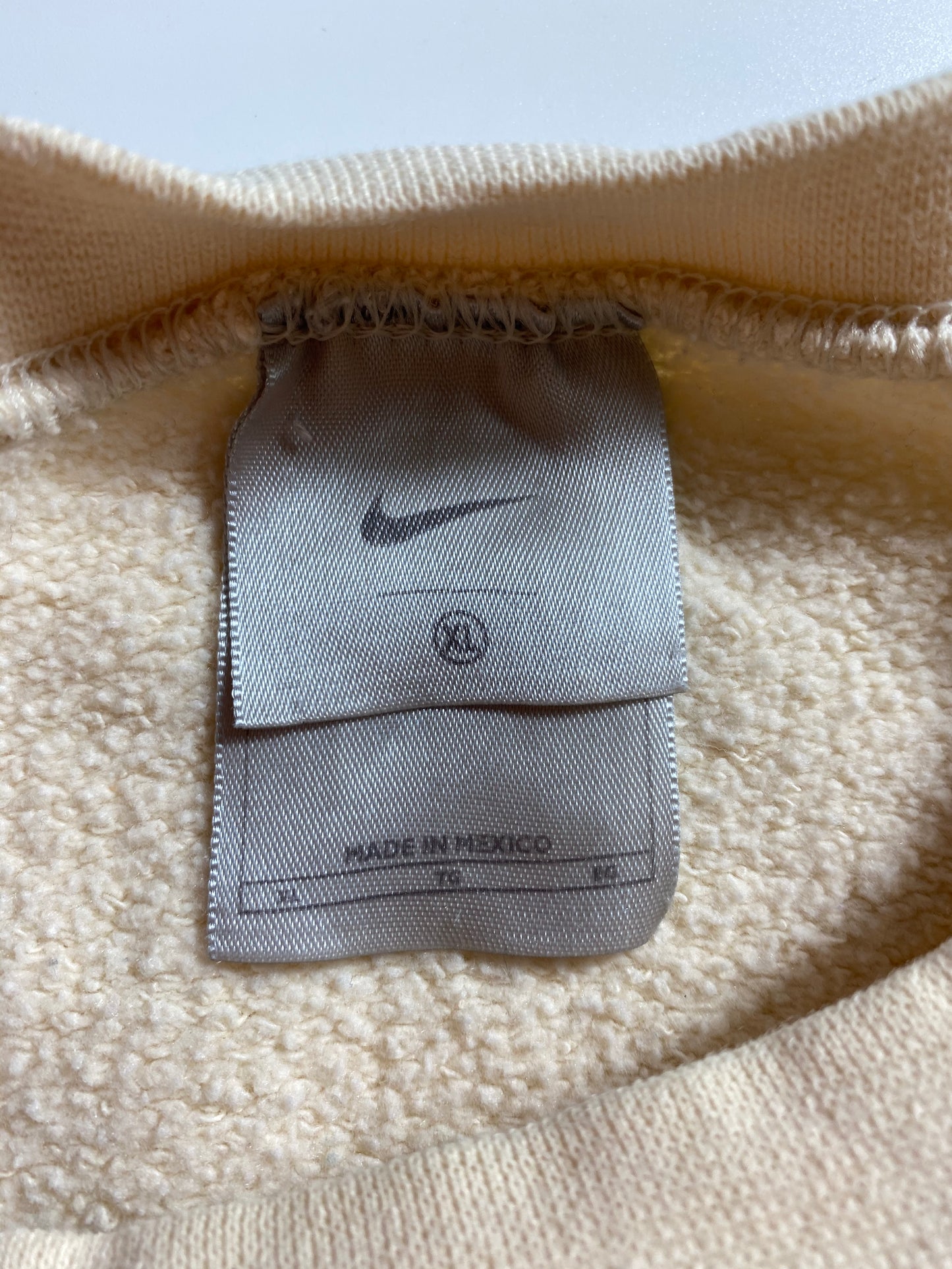 90’s NIKE Mini Swoosh Size XL Vintage Sweat-shirt / 7830