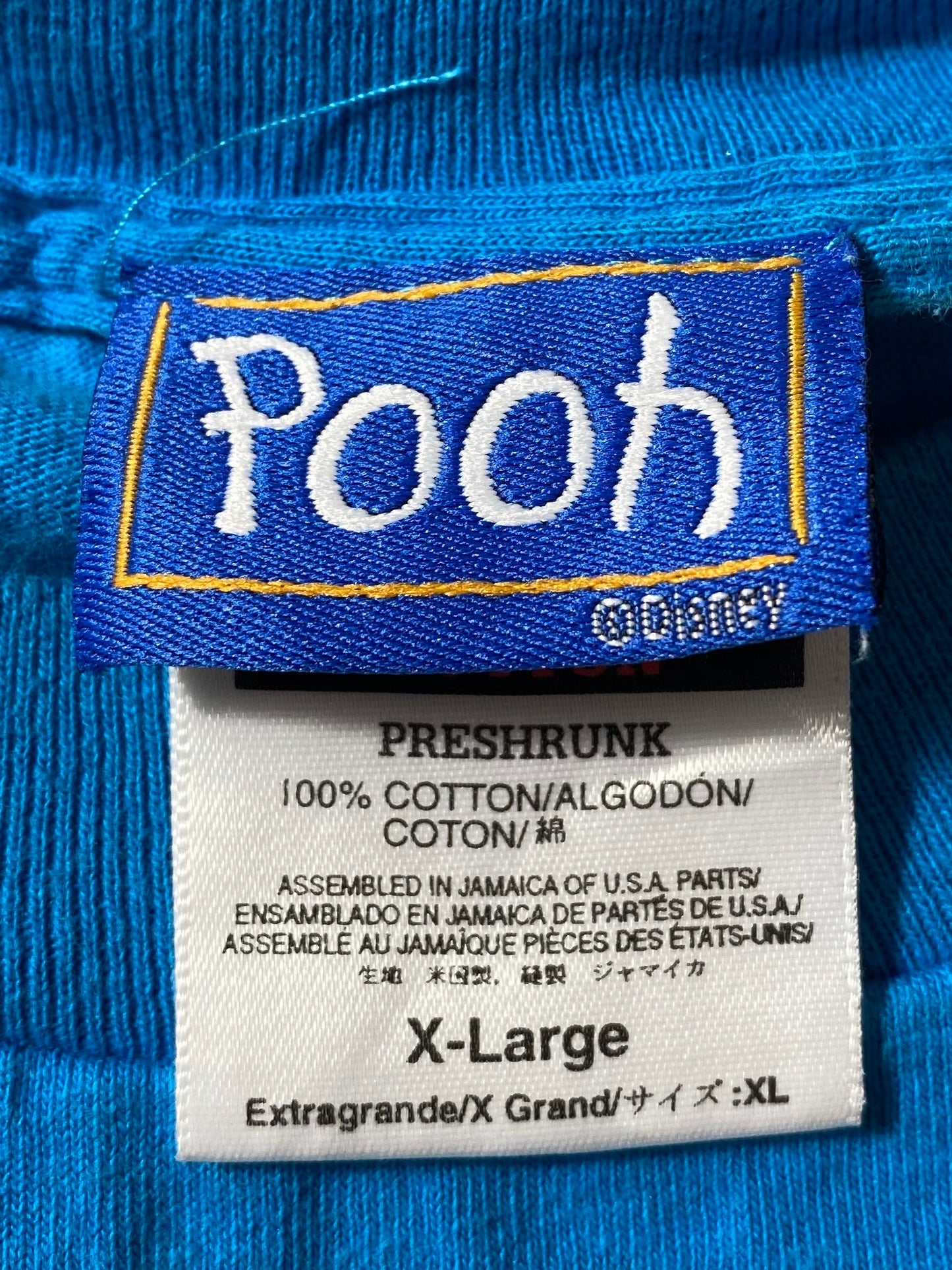 00' DISNEY TIGGER Size XL Vintage T-Shirt / K6876