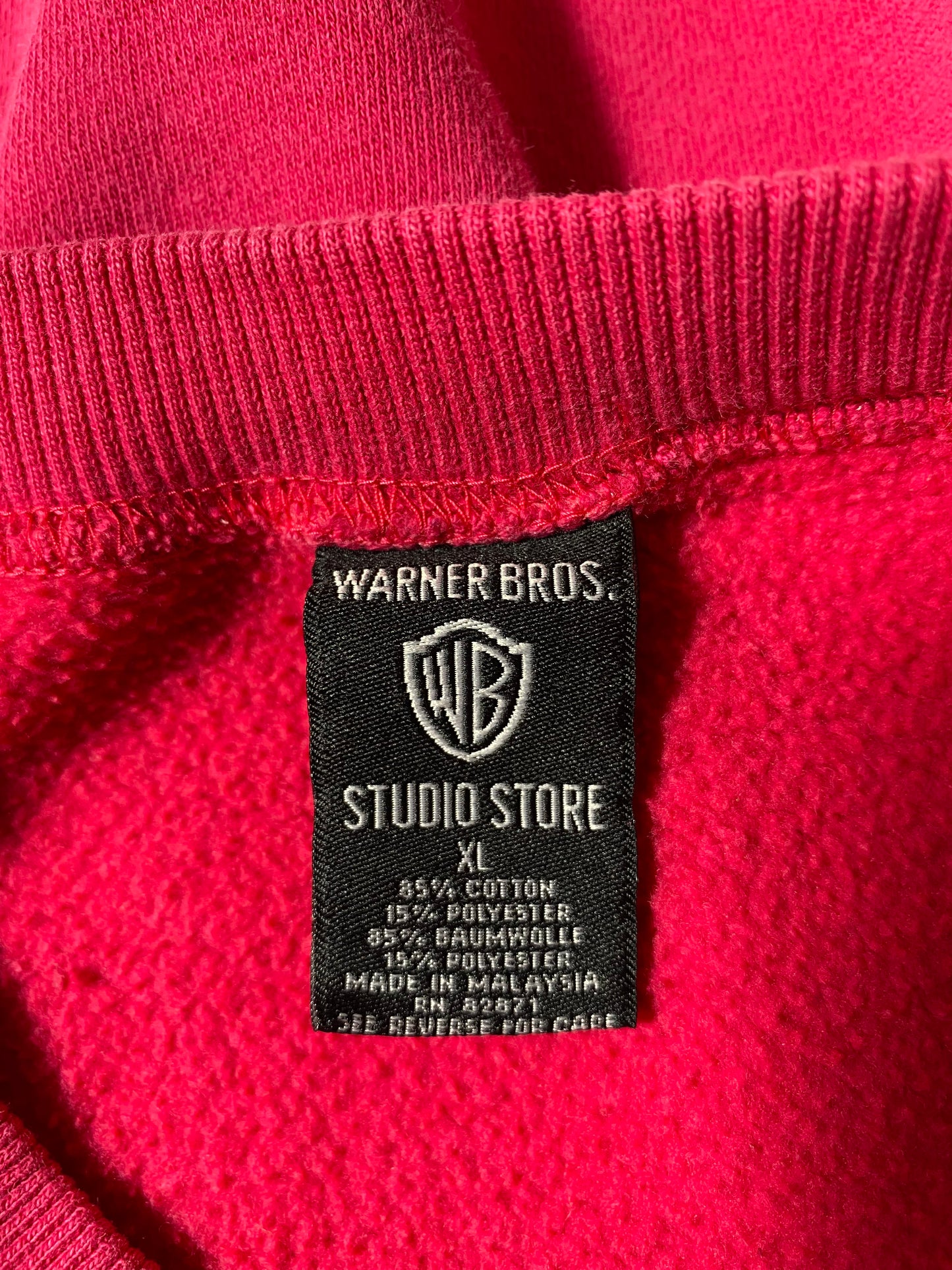 1996' LOONEY TUNES BUGS BUNNY Size XL Vintage Sweat-shirt / K3628