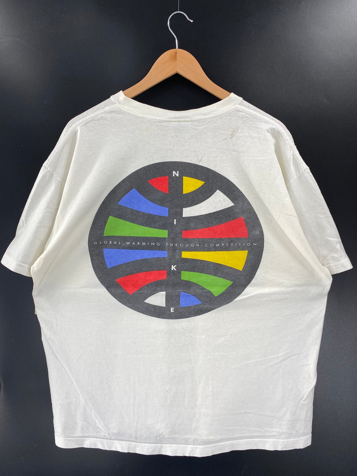 1996 NIKE Made in USA Size XL Vintage T-shirt / A6512