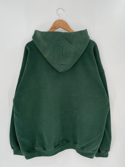 90’s ADIDAS Made in USA Size XXL Vintage Hoodie Sweat-shirt / 8698