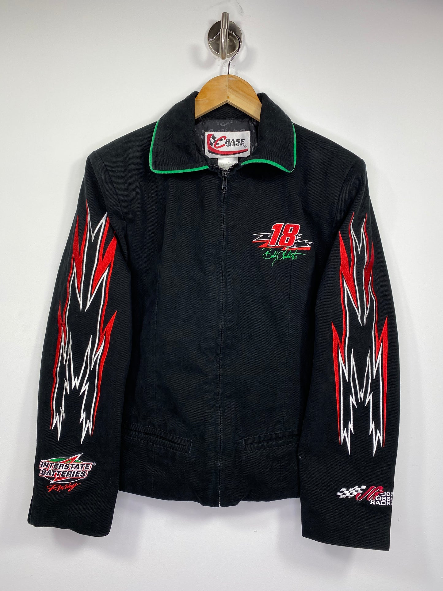 Vintage NASCAR Ladies Size L Racing Jacket / 5221