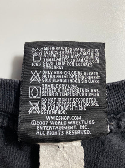 2007 WWE CM PUNK Size L Vintage WWE T-shirt / 8626