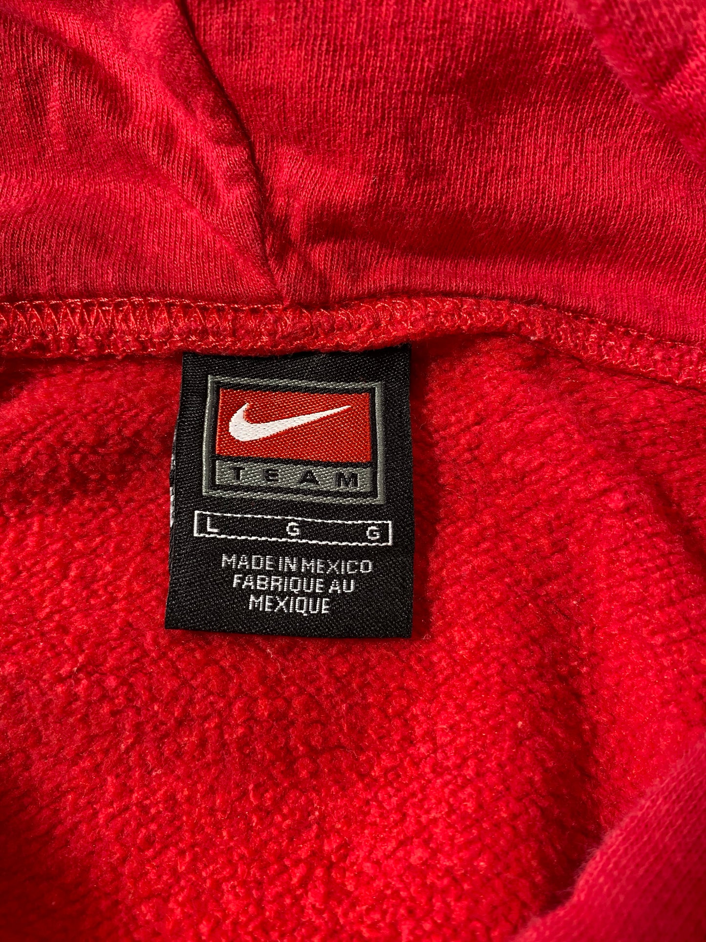 90’s NIKE OHIO STATE Size L Vintage Hoodie Sweat-shirt  / 6811