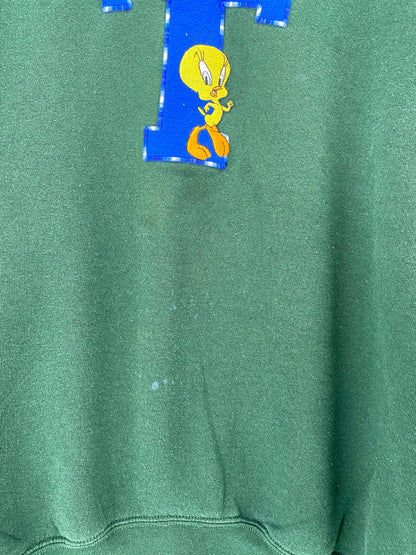 1997 LOONEY TUNES TWEETY Size XL Vintage Sweat-shirt / A8969