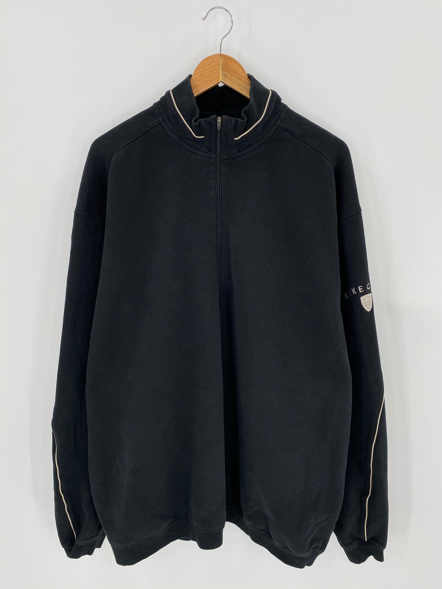 Vintage NIKE GOLF Size XXL Half-zip Sweat-shirt / A9440