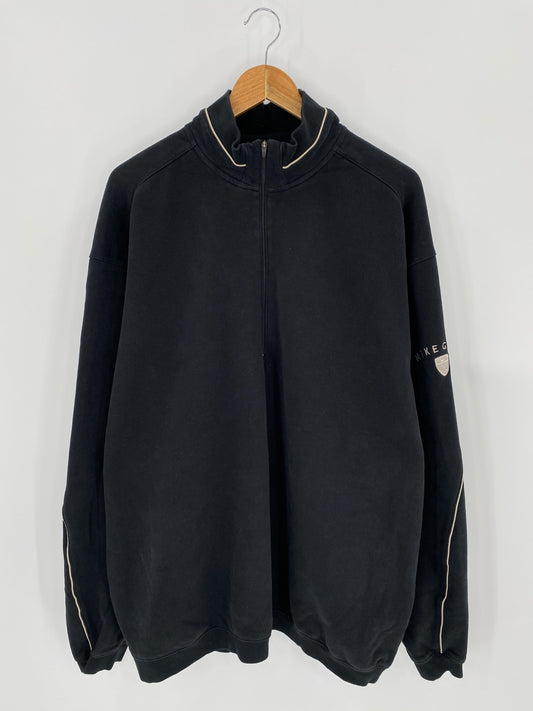 Vintage NIKE GOLF Size XXL Half-zip Sweat-shirt / A9440