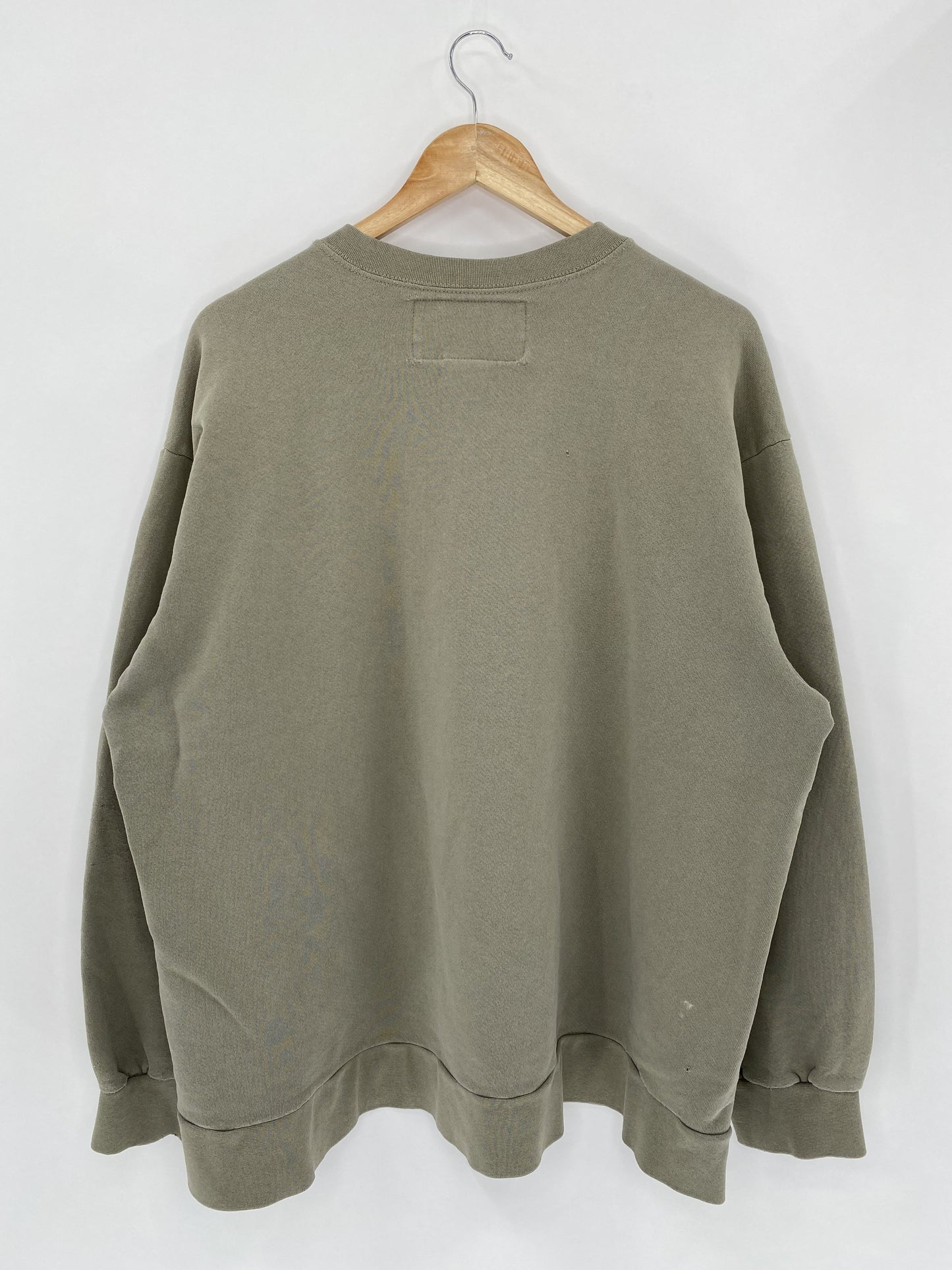 90’s NIKE Size XXL Vintage Damaged Sweat-Shirt / K4849