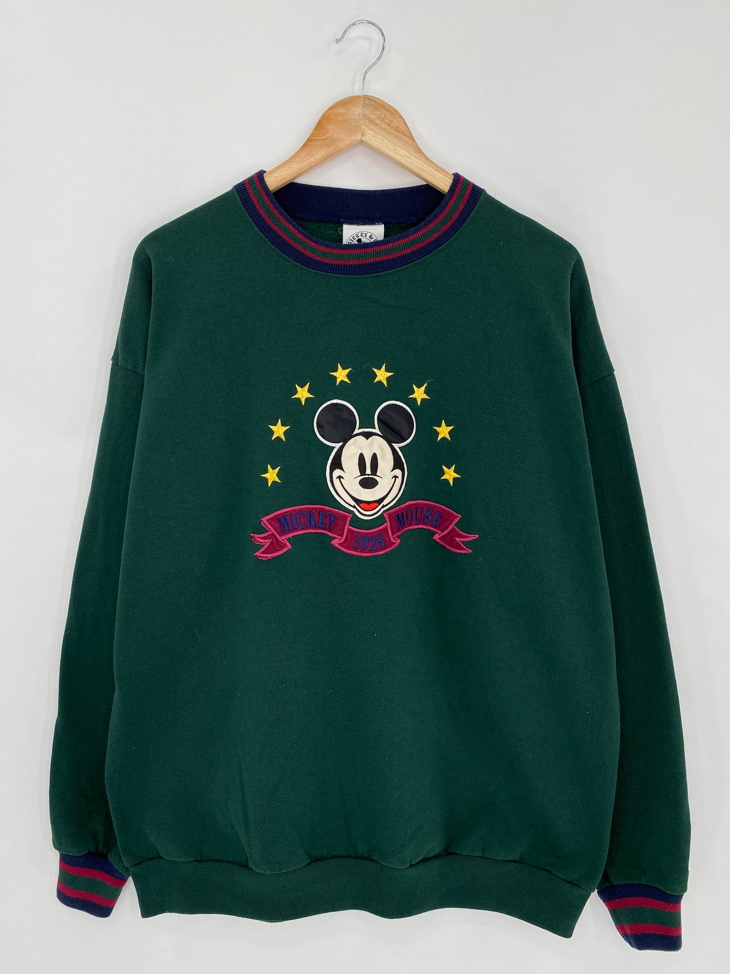 90’s DISNEY MICKEY MOUSE Made in USA Size XL Vintage Sweat-Shirt   / 5825