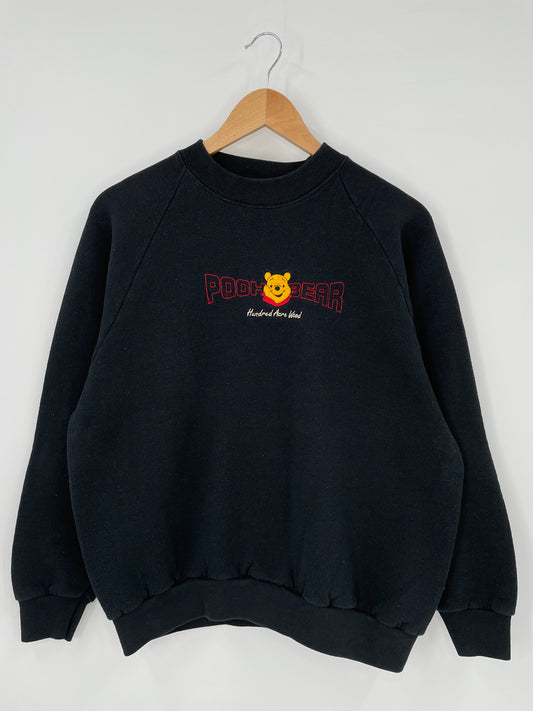 90’s DISNEY POOH Made in USA Size L Vintage Sweat-shirt / K3486