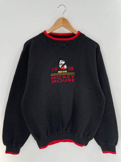 90’s DISNEY MICKEY Size M Vintage Sweat-shirt / K2673