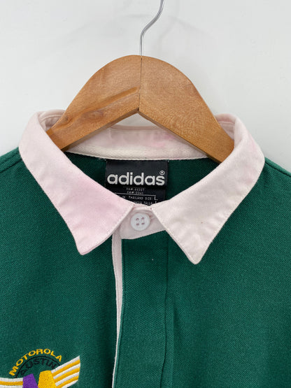 90’s ADIDAS Size L Vintage Rugby-Shirt / 8250