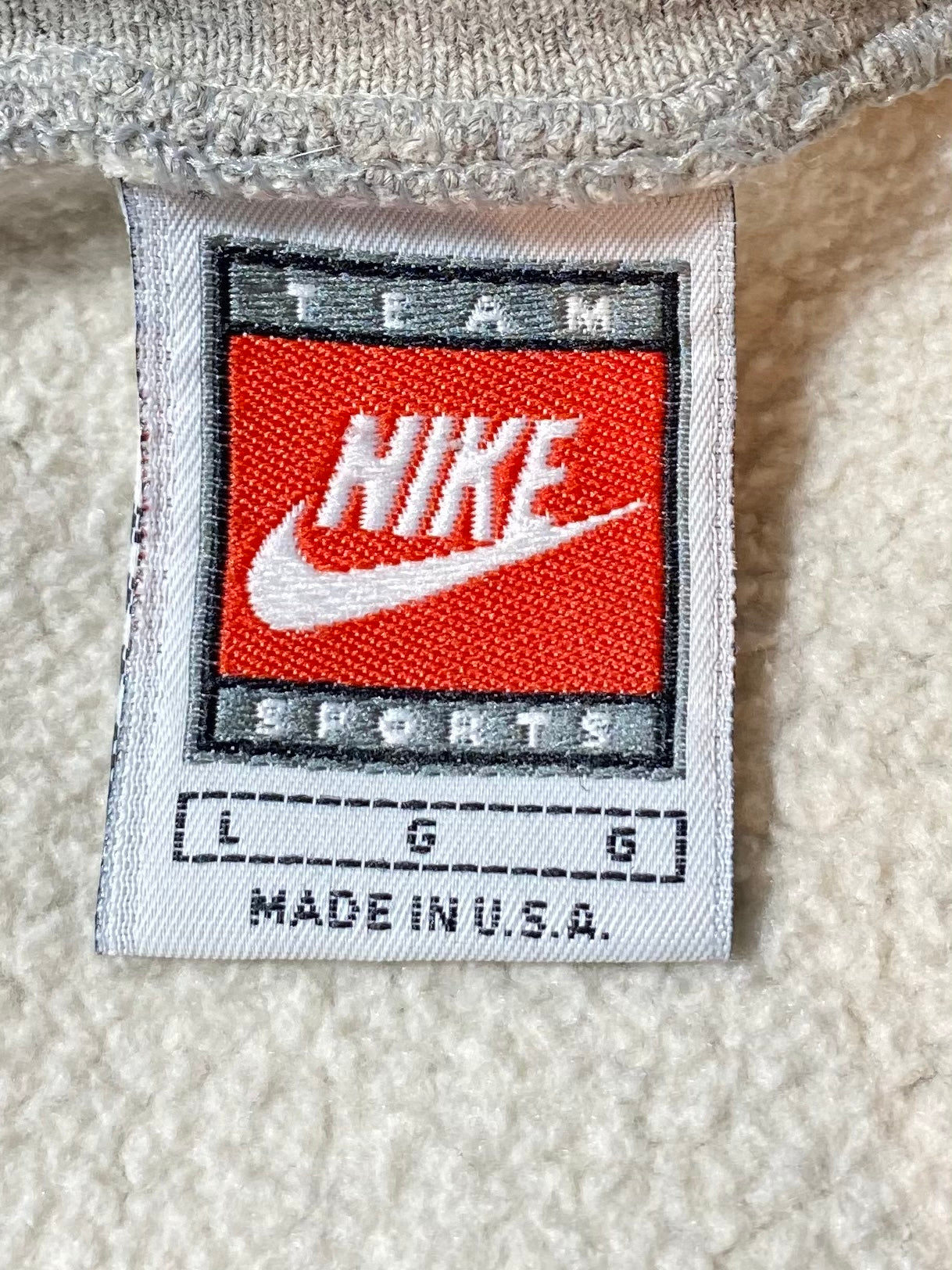 90's NIKE LAKERS Made in USA Size L Vintage NBA Sweat-shirt / 8361