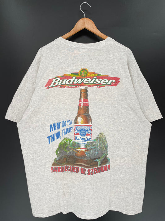 1998’ BUDWEISER Size XXL Vintage T-Shirt/ K749