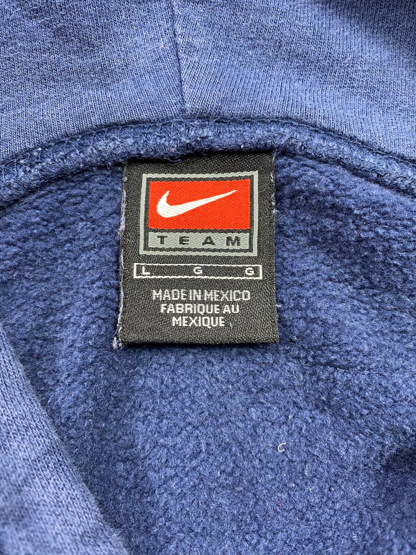 90’s NIKE ILLINOIS Size L Vintage Hoodie Sweat-Shirt / 5793