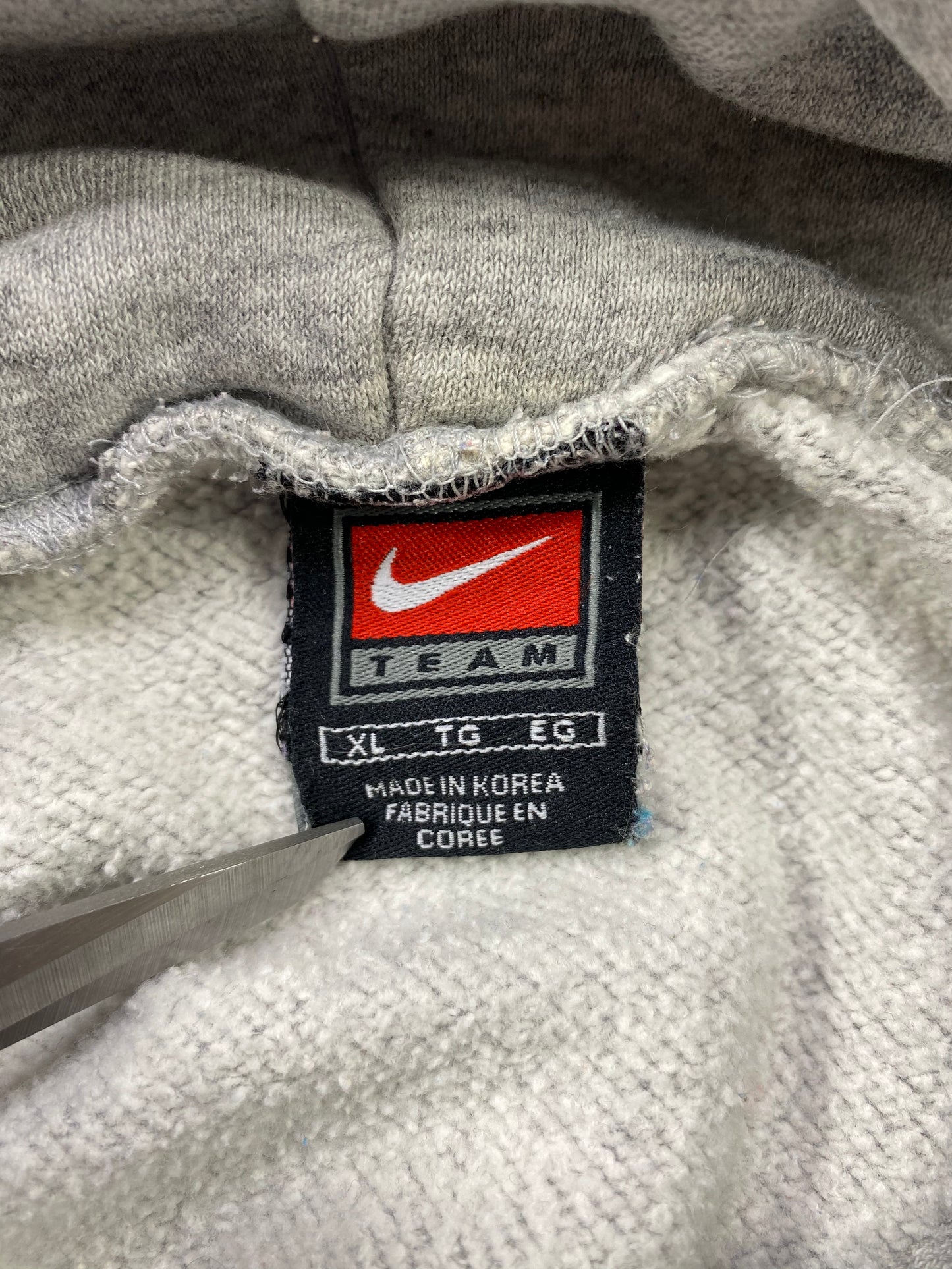 90’s NIKE KENTUCKY Size XL Vintage Hoodie Sweat-shirt / 6354