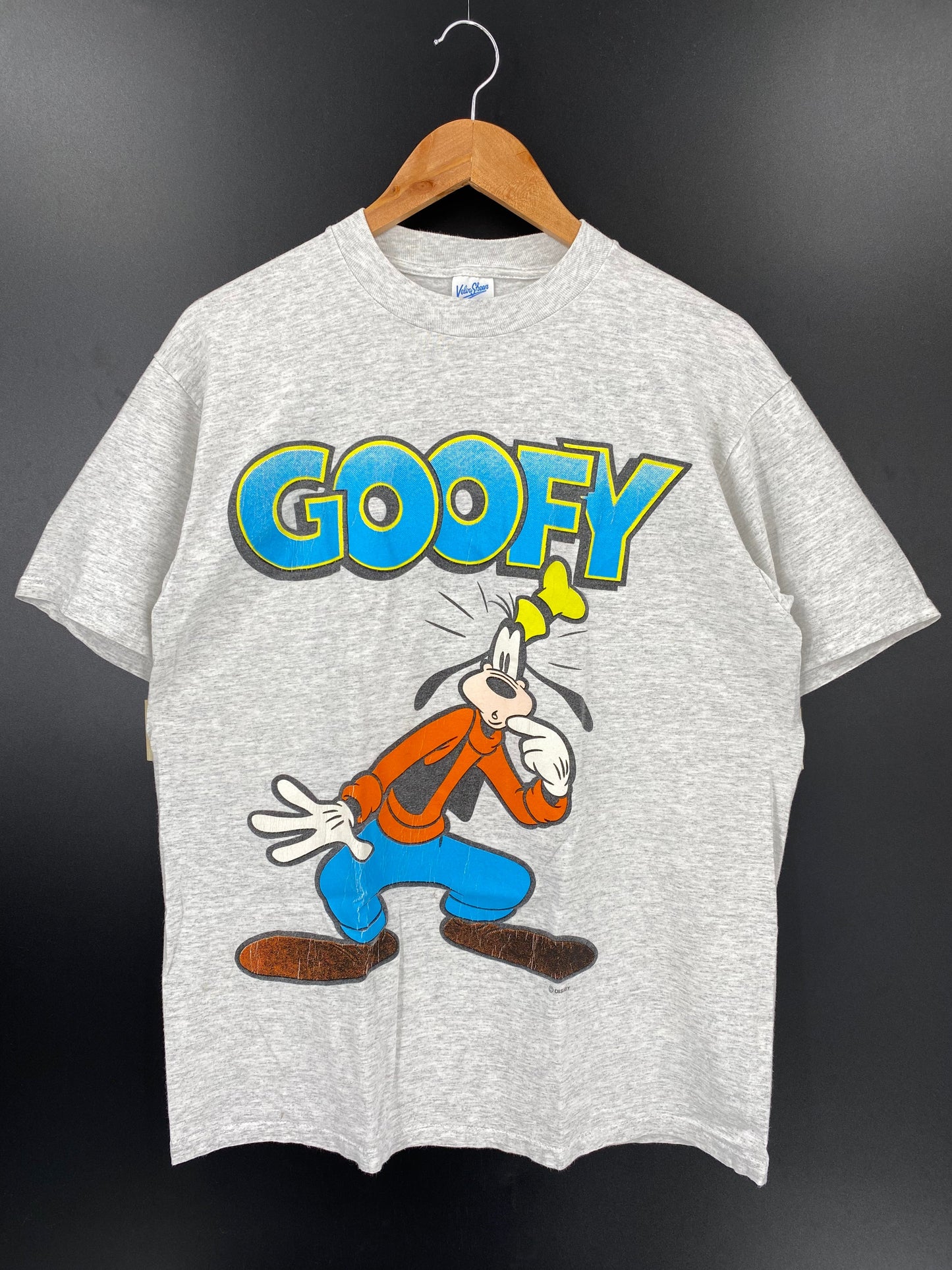 90’s DISNEY GOOFY Made in USA Size L Vintage T-Shirt / A3828