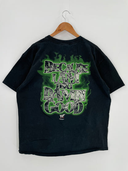 90’s Triple H  I AM THE GAME Size XXL Vintage WWF T-shirt / K745