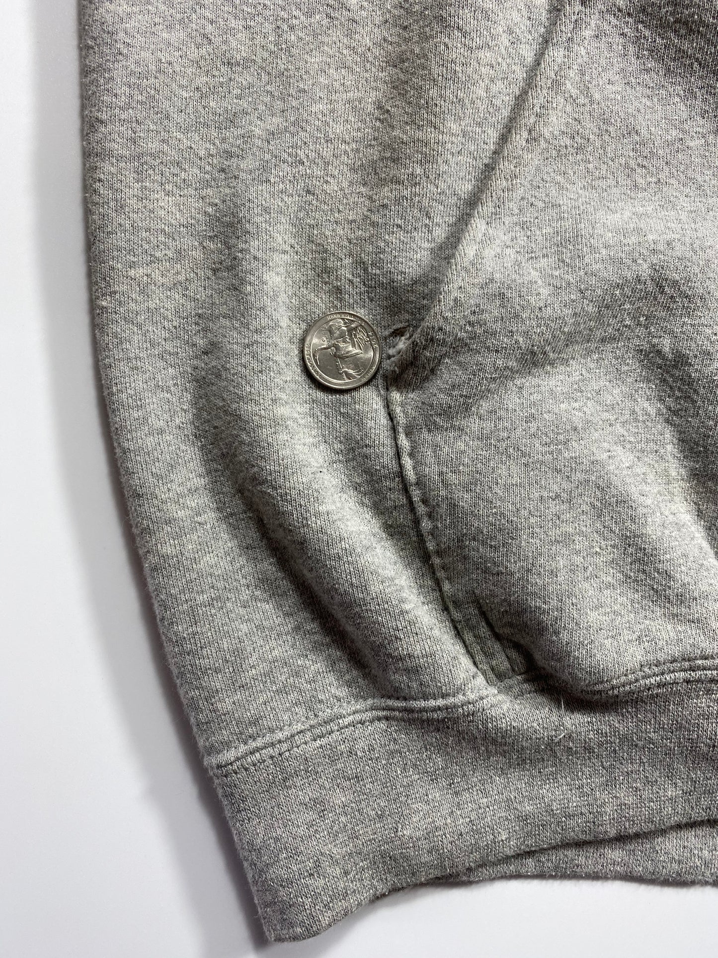 90’s NIKE Center Swoosh Made in USA Size L Vintage Hoodie Sweat-shirt / 6760