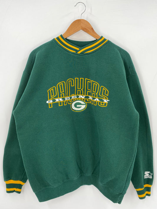 90’s GREENBAY PACKERS Size L NFL Sweat-Shirts / K3775