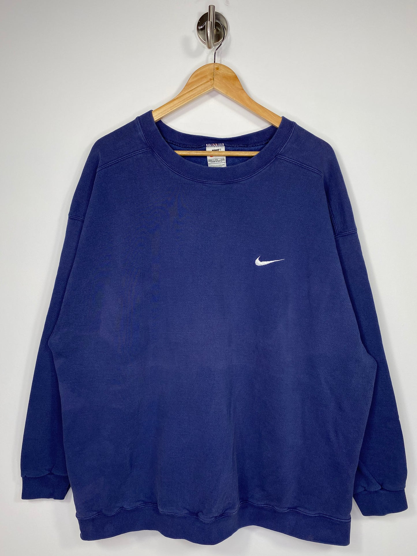 90’s NIKE Mini Swoosh Vintage Made in USA Sweat-Shirt / 4960