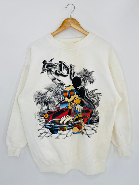 90's Disney Mickey Size XL Vintage Sweat-Shirt / 5423
