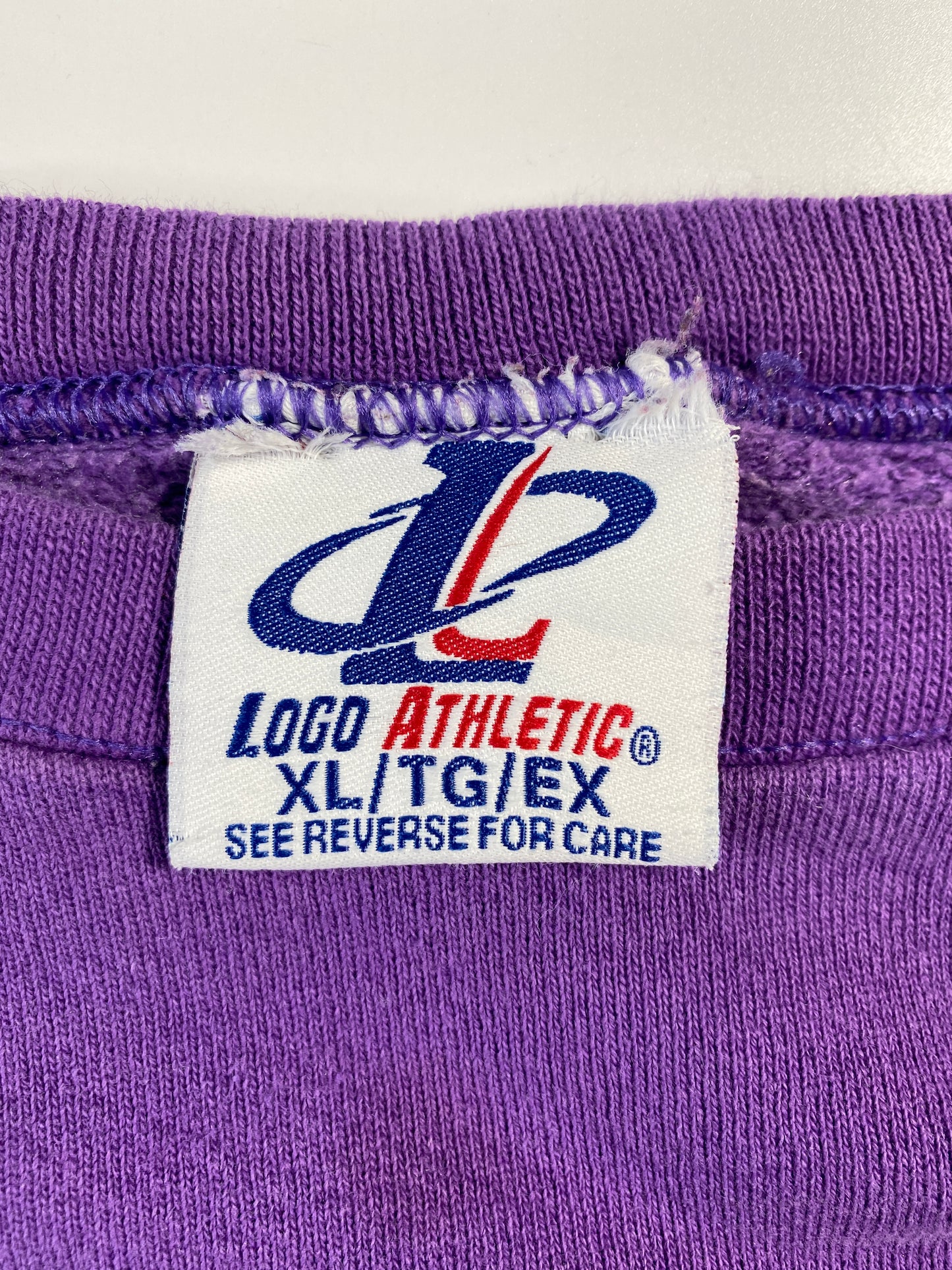 90's MINNESOTA VIKINGS Made in USA Size XL Vintage NFL Sweat-shirt / E309