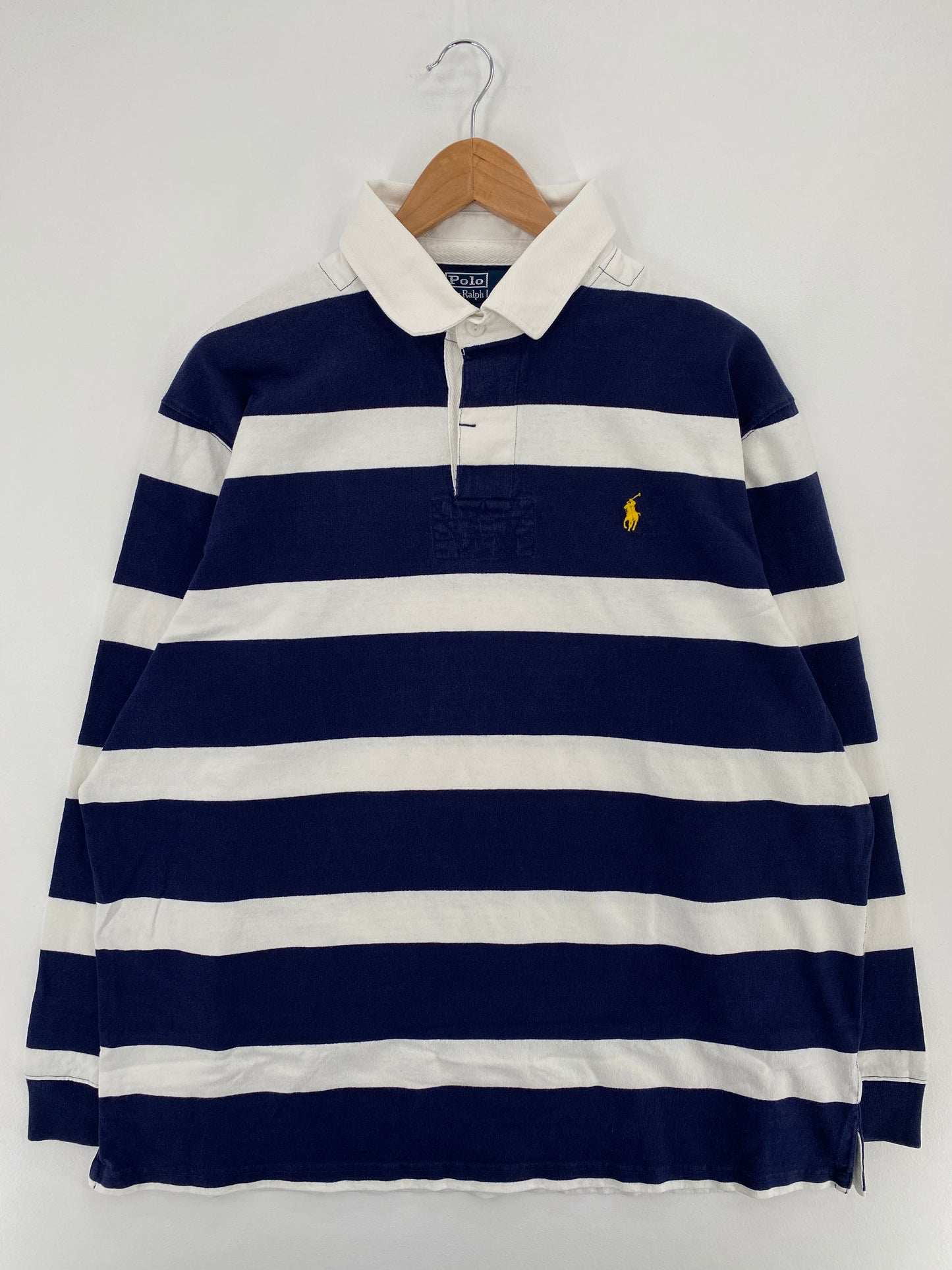 Vintage POLO RALPH LAUREN Size XL Rugby-Shirt / E494