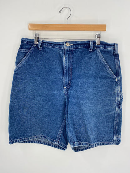 Vintage CARHARTT Size W34 Denim Shorts / A2809