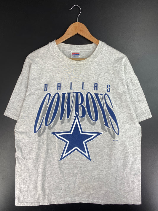 1996 DALLAS COWBOYS Made in USA Size XL Vintage NFL T-shirt / E502