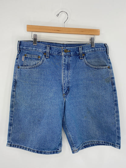 Vintage CARHARTT Size  W34 Denim Shorts / A2810