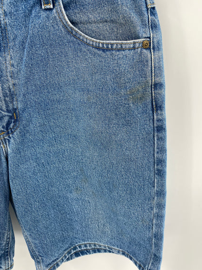Vintage CARHARTT Size  W34 Denim Shorts / A2810