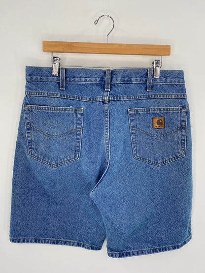 Vintage CARHARTT Size  W34 Denim Shorts / A2810