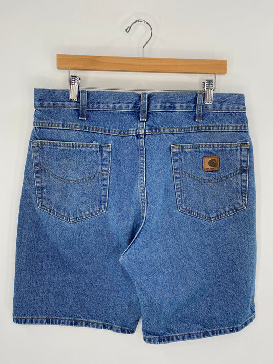 Vintage CARHARTT Size  W34 Denim Shorts / A2810
