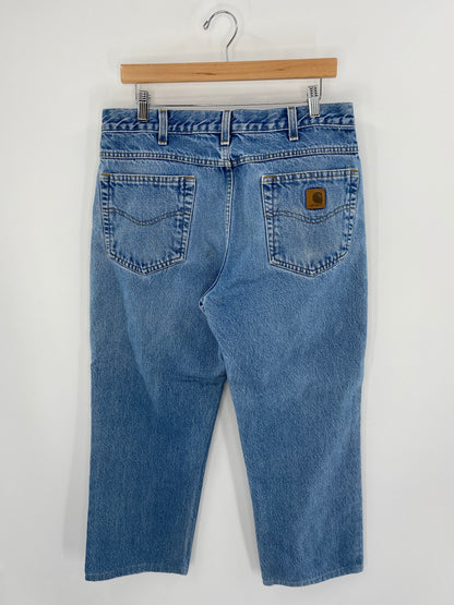 Vintage CARHARTT Size W34 x L26 Denim Pants / A2812