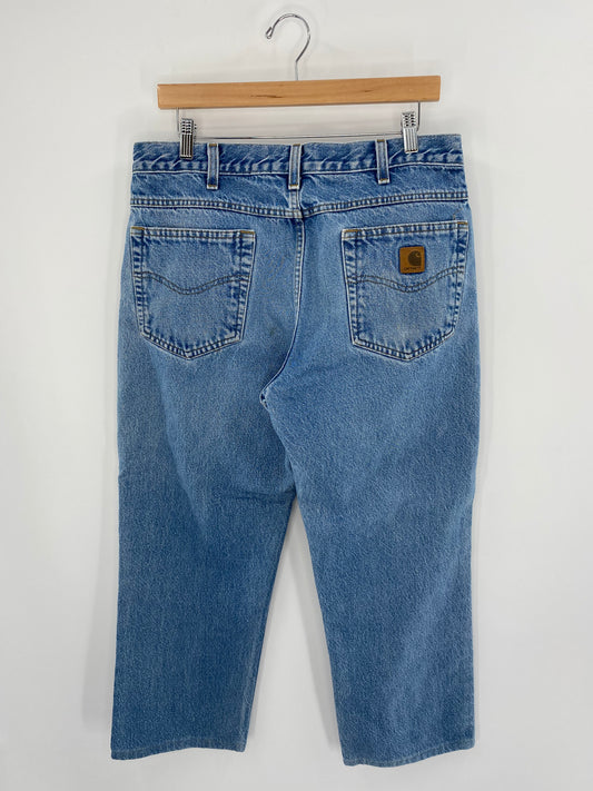 Vintage CARHARTT Size W34 x L26 Denim Pants / A2812