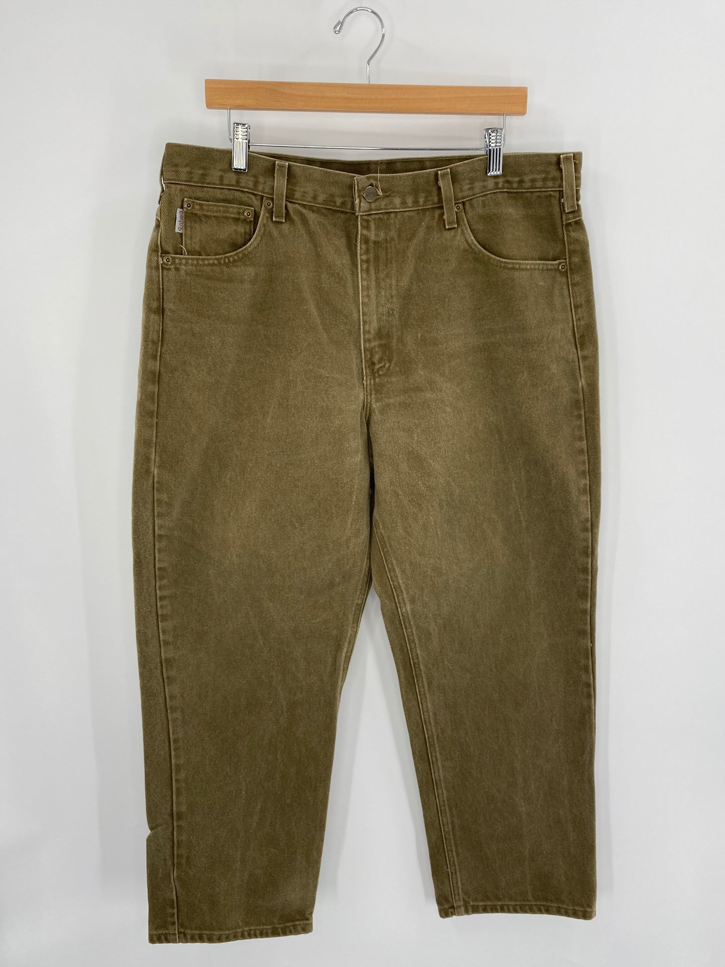 Vintage CARHARTT Size W37 x L29  Denim Pants / A2813