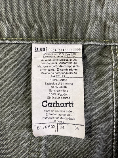 Vintage CARHARTT Size W32 x L36  Vintage Double Knee Duck Pants / A2817