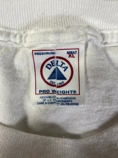 1998 NEW YORK YANKEES Size XL Vintage MLB T- Shirt / A2819