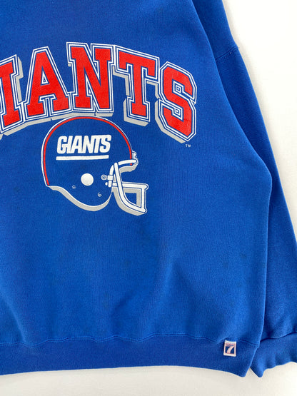 90's NEW YORK GIANTS Made in USA Size XL Vintage NFL Sweat-Shirt / E581