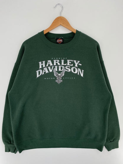 Vintage HARLEY DAVIDSON Size No Tag (Approx.XL) Sweat-shirt / A2836