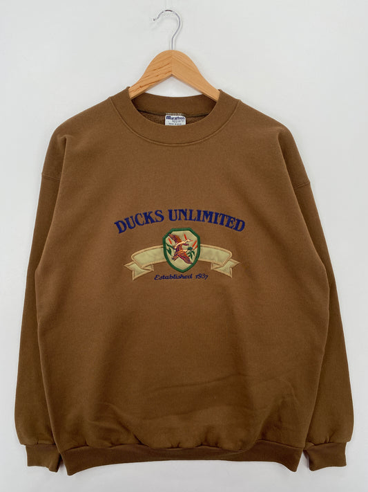 90's DUCKS UNLIMITED Made in USA Size L Vintage T-Shirts / A6663